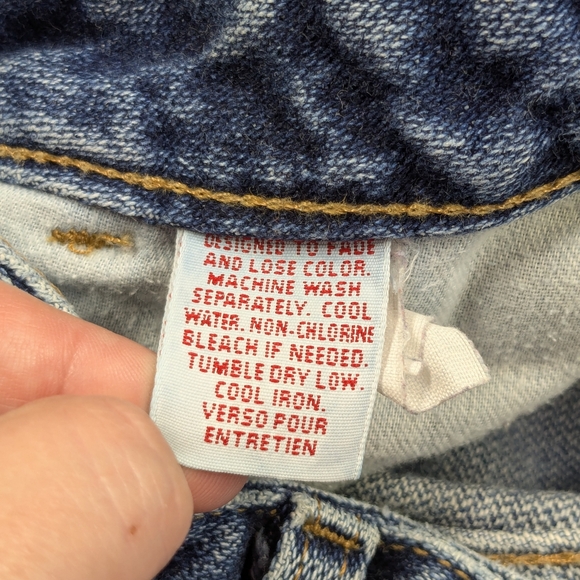 Vtg Girbaud Jeans Womens 11/12 Blue Denim Pants Straight Marithe Francois A141 - Picture 5 of 10